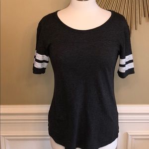 Stripe Sleeve Tee
